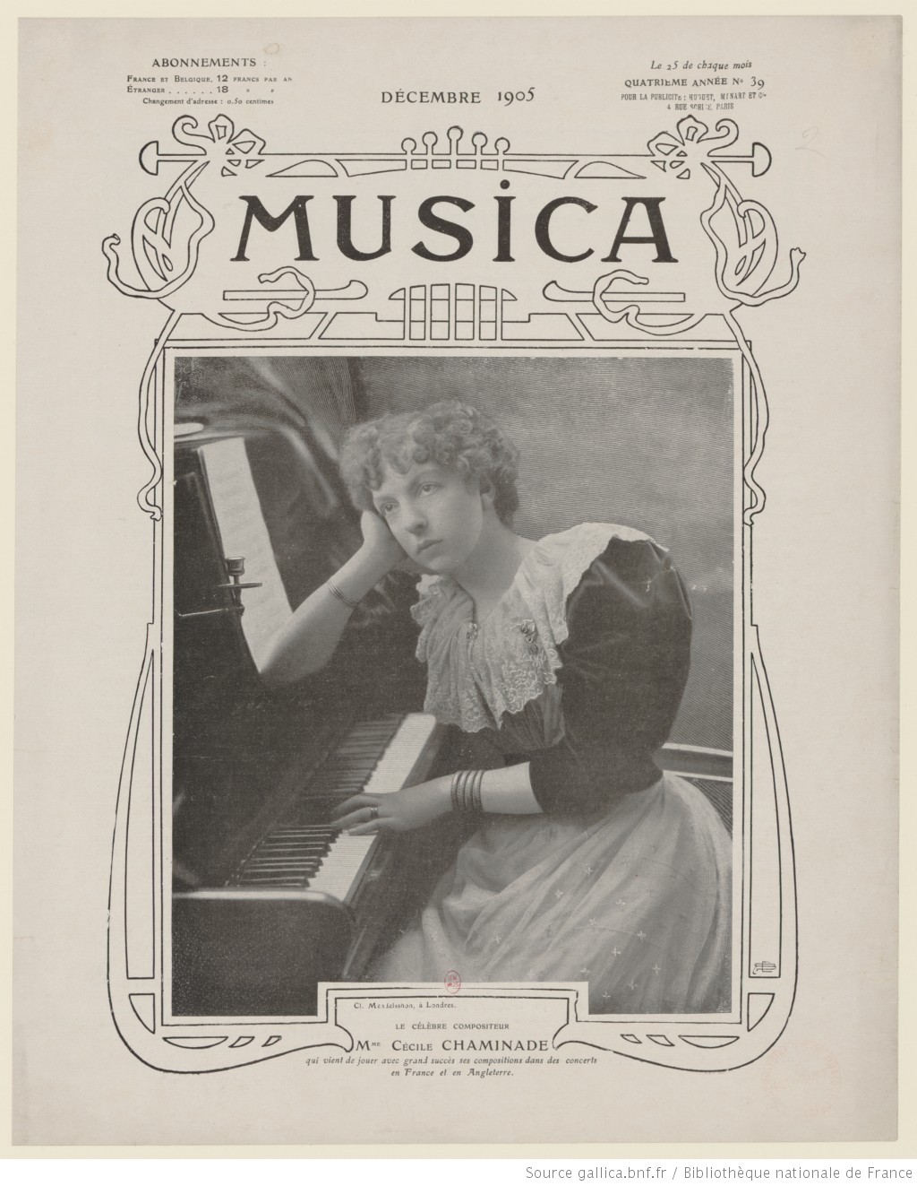 Cécile Chaminade Musica