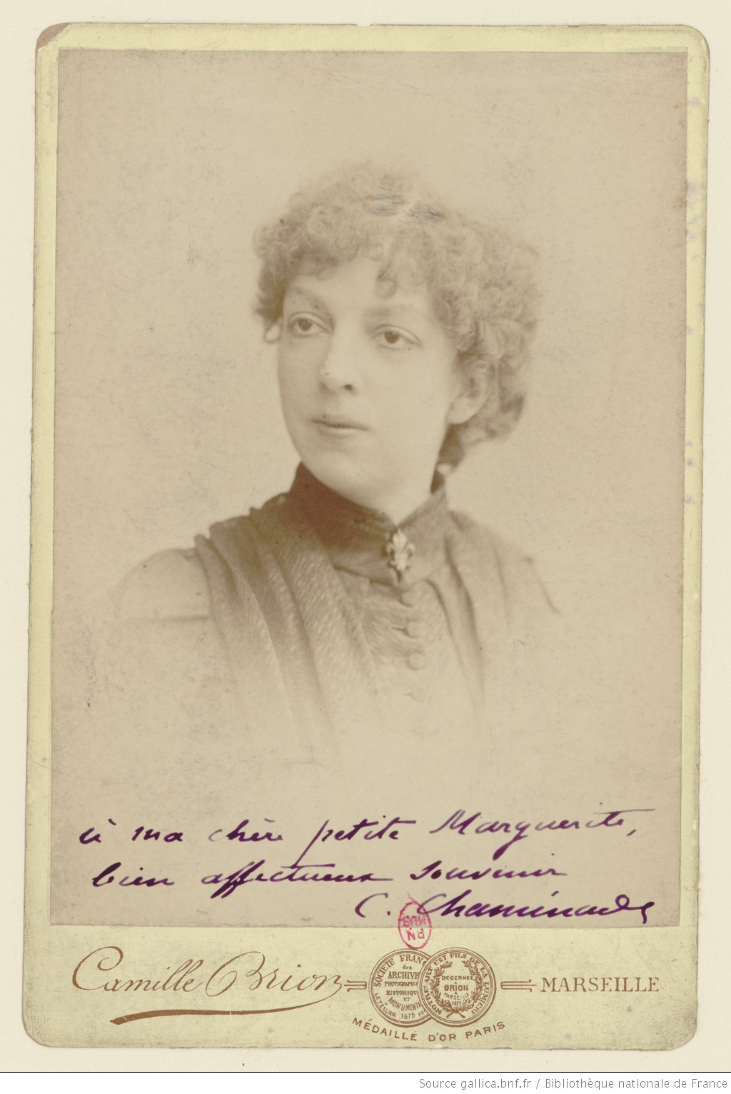 Cécile Chaminade / Camille Brion, Marseille