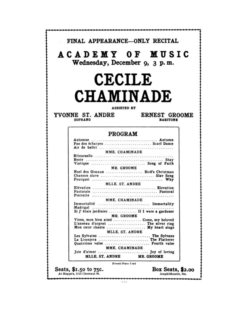 Concert Program 12 9