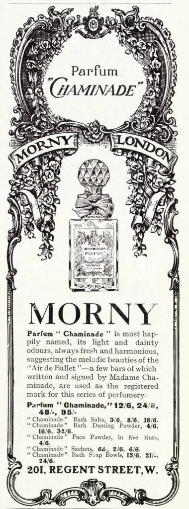 Morny perfume ad