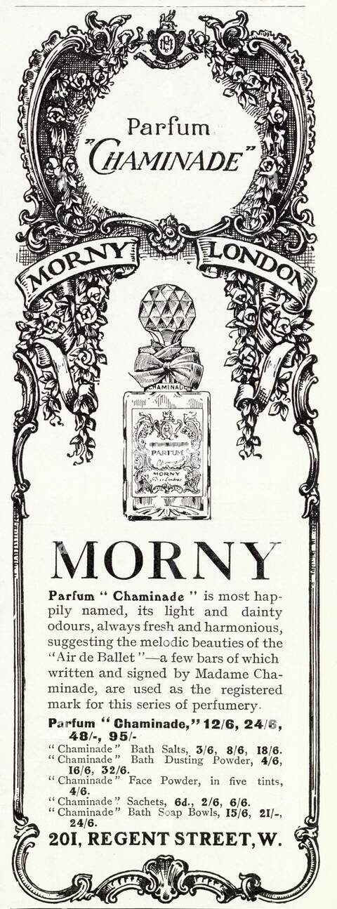 Morny perfume ad